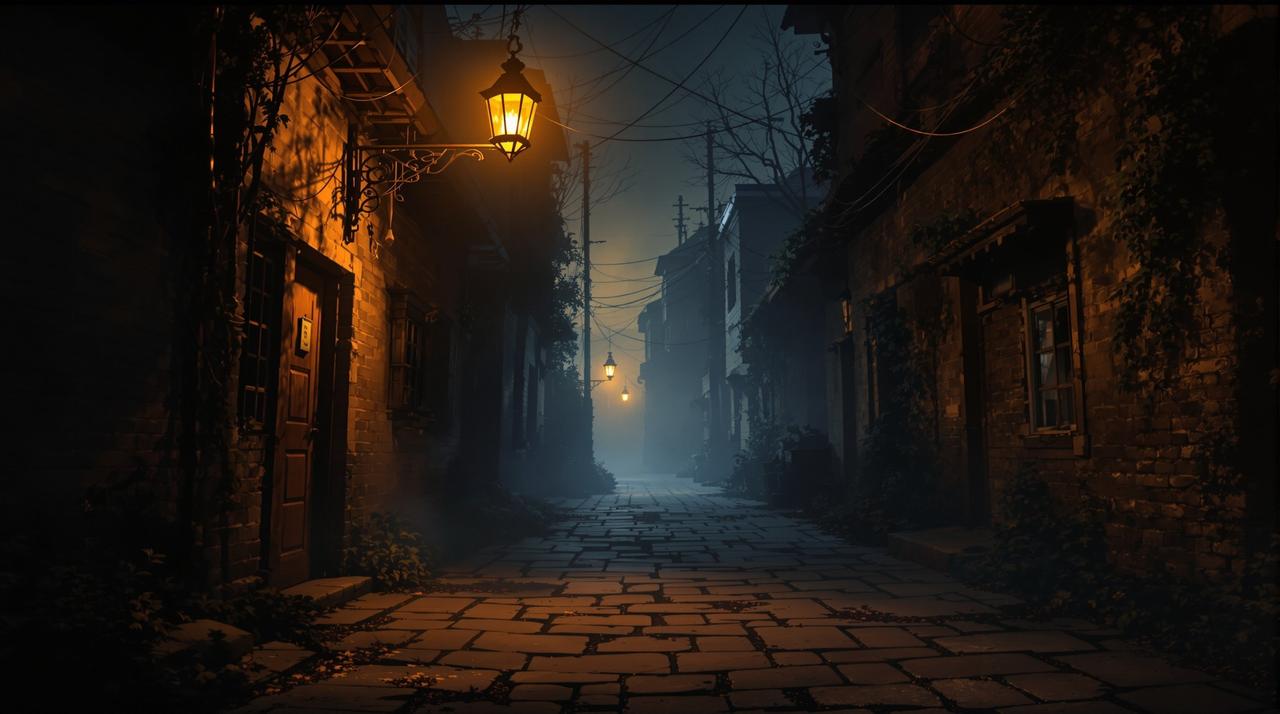 古巷深灯第一集:午夜钟声响起